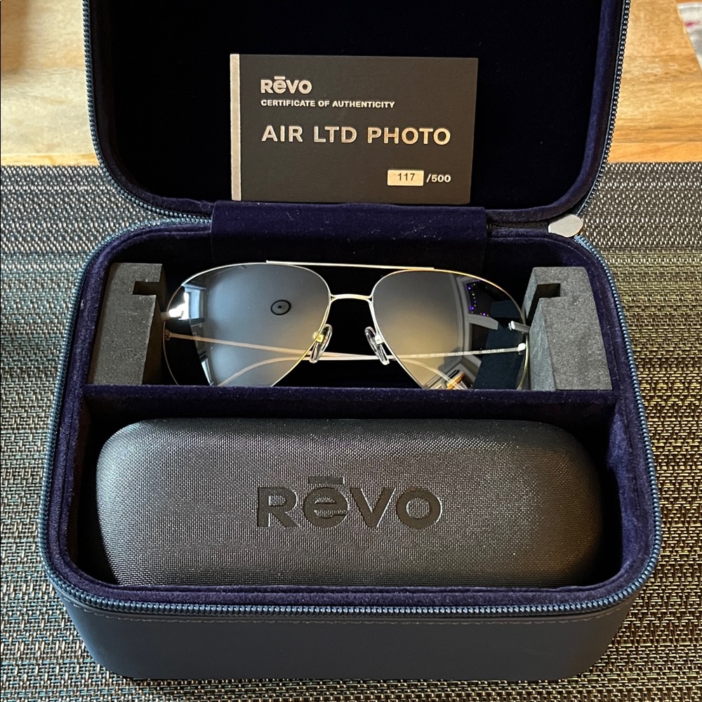Revo Limited Edition Silver Sunglasses